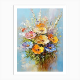 Flowers In A Vase 12 Art Print