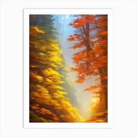 Autumn Forest 63 Art Print