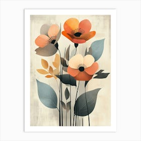 Flowers In A Vase 105 Art Print