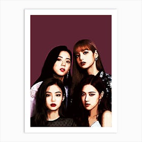 blackpink 7 Art Print