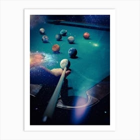 Billiards And Planetary Balls Art Print