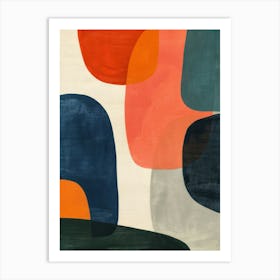 Abstract Shapes 6 Art Print