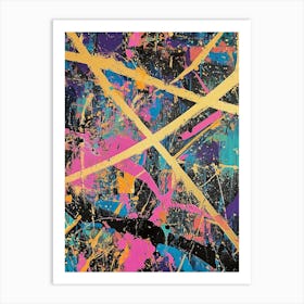 Splatter Painting 7 Art Print