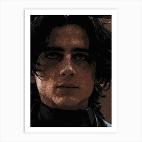 paul atreides dune movie 6 Art Print