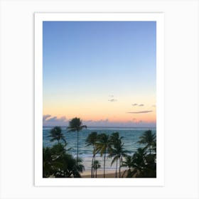 Ocean Views in Puerto Rico - Vertical Art Print