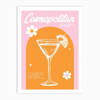 Cosmopolitan Baby Art Print