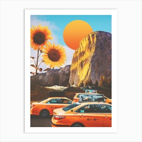 Sunflowerland Art Print