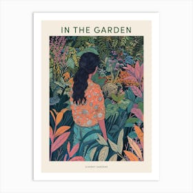 In The Garden Poster Giverny Gardens France 1 Art Print