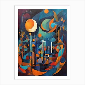 Abstract Painting 13 Art Print