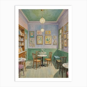 Cafe Interior Art Print