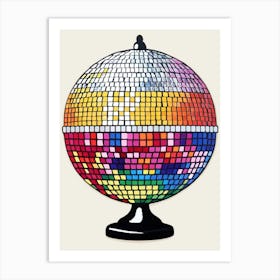 Disco Ball 59 Art Print