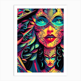 Psychedelic Art 43 Art Print