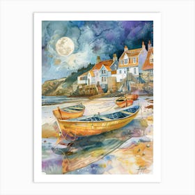 Moors At Night Art Print