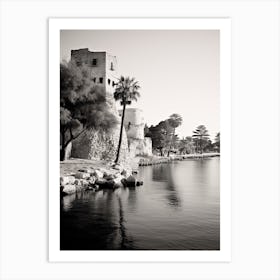 Antalya, Turkey, Photography In Black And White 3 Art Print
