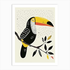 Yellow Toucan 2 Art Print