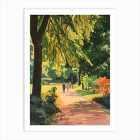 Clapham Common London Parks Garden 1 Painting Art Print