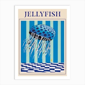 Jellyfish Seafood Poster Art Print