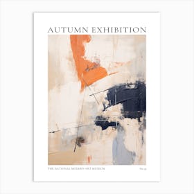 Autumn Exhibition Modern Abstract Poster 32 Art Print