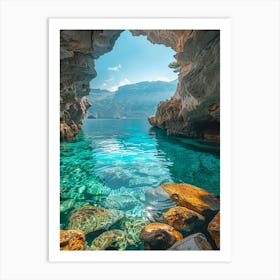 Cave In Croatia Art Print