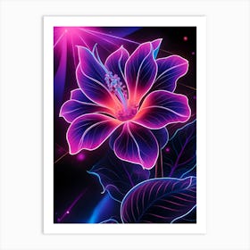 Hibiscus Flower 7 Art Print