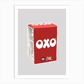 Oxo Art Print