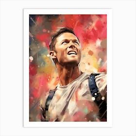 Soccer Player Art Print