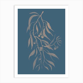 Flow Branches Art Print