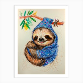 Sloth 1 Art Print