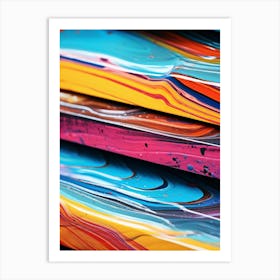 Colorful Paint 1 Art Print