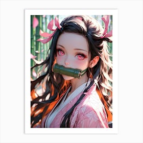 Nezuko Art Print