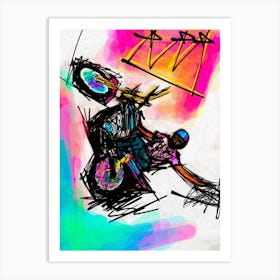 motor Art Print