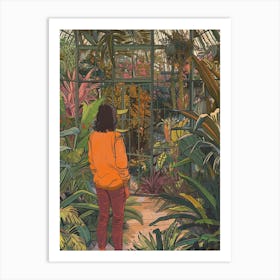 In The Garden New York Botanical Gardens 4 Art Print