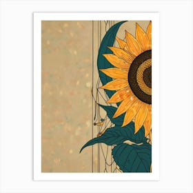 Sunflower 1 Art Print