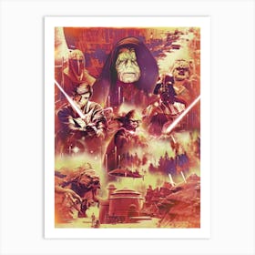 Star Wars Poster 2 Art Print