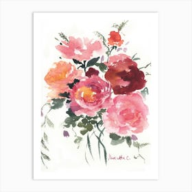 Flower Series11 Art Print