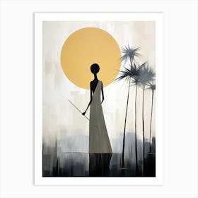 Celestial Whisper, Boho Art Style Art Print