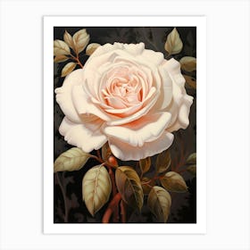 Rose 11 Flower Painting Art Print
