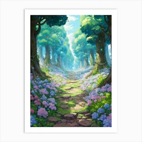 Path To The Forest Art Print