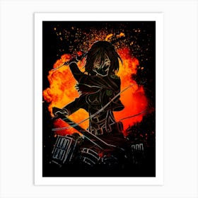 Attack On Titan Art Print