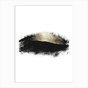 Black And White Painting 6 Art Print