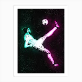 Gareth Bale Bicycle Kick Art Print