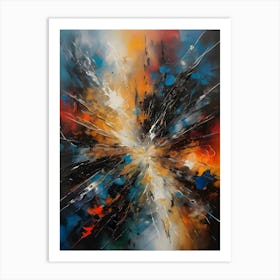 An Unusual Outburst ~ Reimagined 58 Art Print