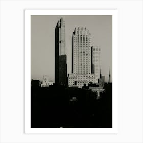 New York From The Shelton (1935), Alfred Stieglitz Art Print