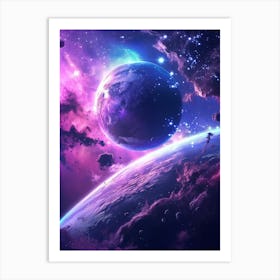 Planet Nebula 2 Art Print