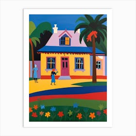 House On The Hill 1 Art Print