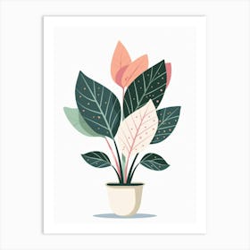 Plant In A Pot 23 Art Print