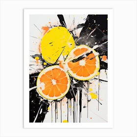 Orange Slices Art Print