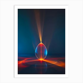 Drop Of Light Art Print