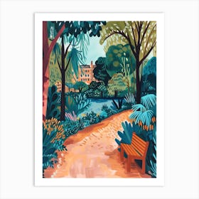 Southwark Park London Parks Garden 1 Painting Art Print