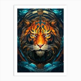 Tiger 3 Art Print